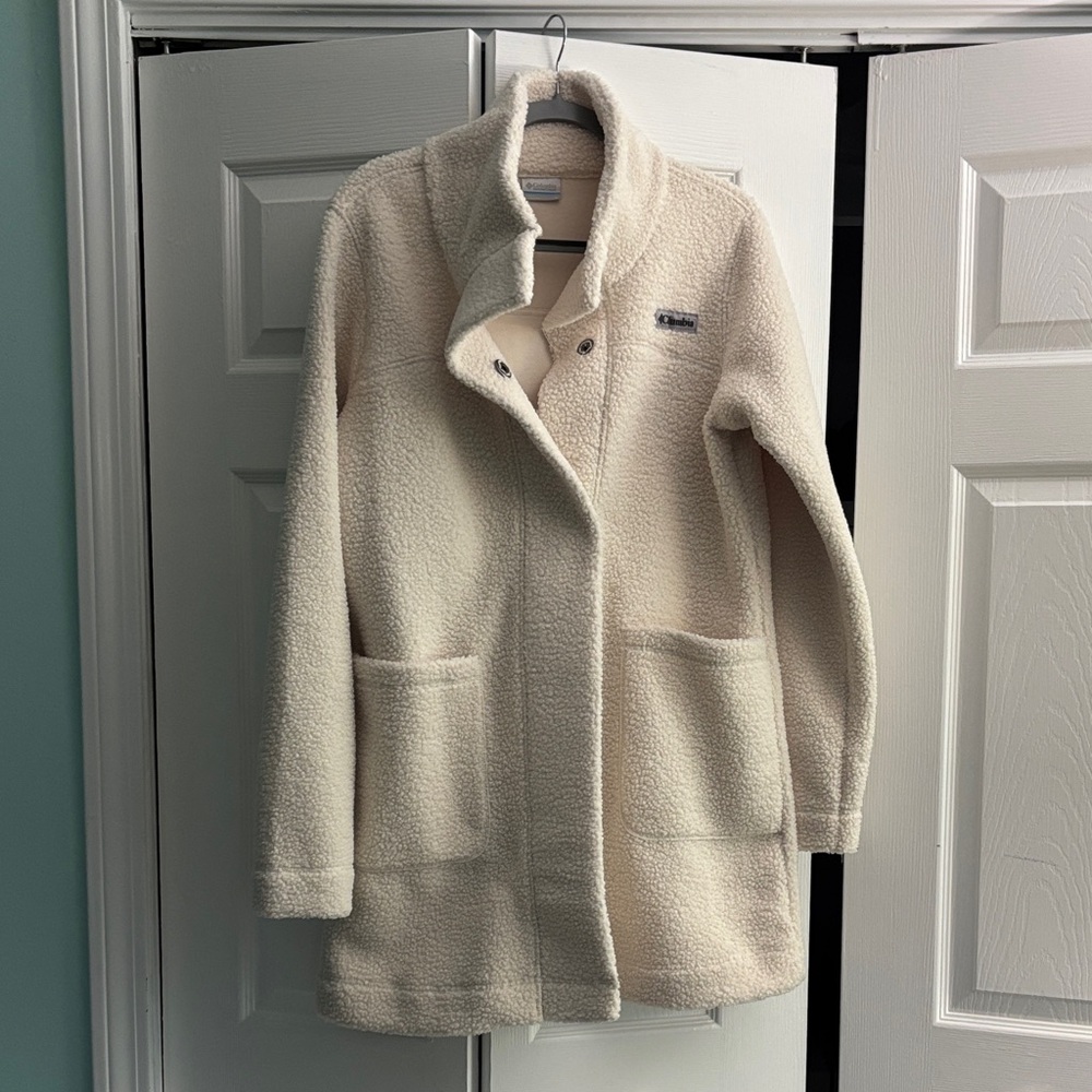 Cozy Cream Teddy Fleece Jacket